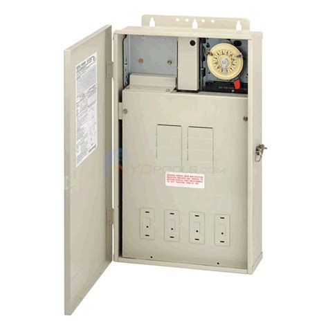 This amazing pool pump timer permits you to add automated timed control of your own freeze protection controller for improved convenience as well as versatility. Intermatic 125 Amp Control Center W/ 1 220V Timer ...