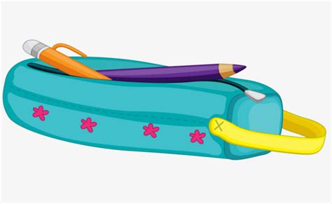Pencil Case Stationery Cartoon Image And Clipart For 
