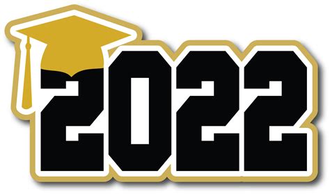 2022 Graduate Scrapbook Page Title Sticker In 2022 Graduation