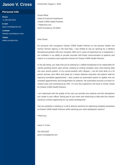 Cover Letter Heading: Examples, Templates & Tips for Headers