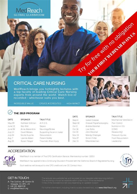 Critical Care Nursing Education Poster Australian Sepsis Network