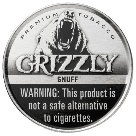 Order Grizzly Tobacco 12oz Fine Cut Northerner Us