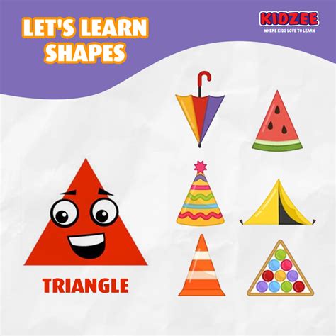 Triangle Shaped Objects For Kids