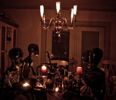 A not too scary zombie party where the kids used nerf guns to hunt zombies and ate zombie food! dinner party I | zombie dinner party | Anonymous ...