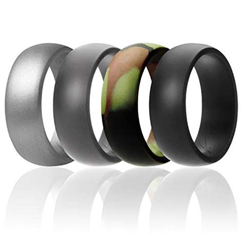 Roq Silicone Wedding Ring For Men Affordable Silicone Rubber Band 4