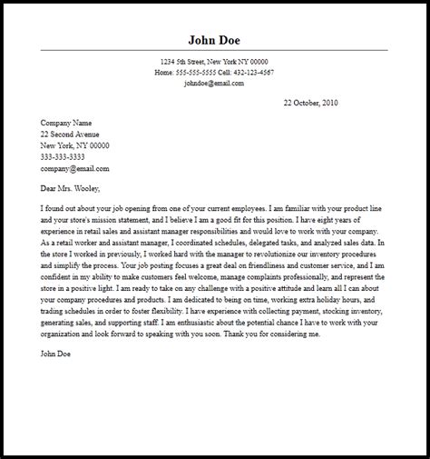 We did not find results for: Professional Assistant Store Manager Cover Letter Sample ...