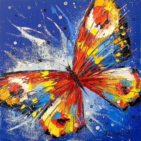 Butterfly Paintings By Olha Darchuk