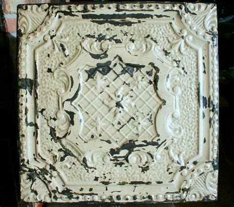 They come in 23.75 x 23.75 (605mmx605mm) size. antique ceiling tin art | Tin wall art, Antique ceiling ...