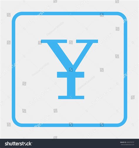 japanese yen or chinese yuan royalty free stock vector 439379737