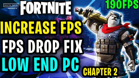 How To Boost Fps And Fix Fps Drops In Fortnite Chapter 2 Season 7