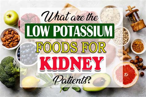 Low Potassium Foods For Kidney Patients By Drbvijay Kiran