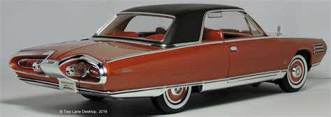 Two Lane Desktop Yatming 118 1963 Chrysler Turbine Car