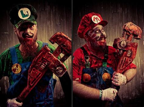 Zombie Mario And Luigi Costume Ideas I Think Are Neat