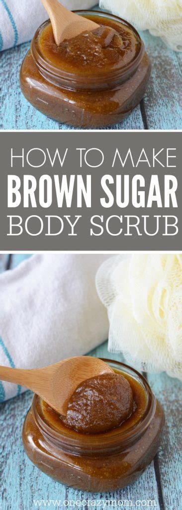 Diy Body Scrub Brown Sugar Exfoliating Body Scrub That Is So Easy