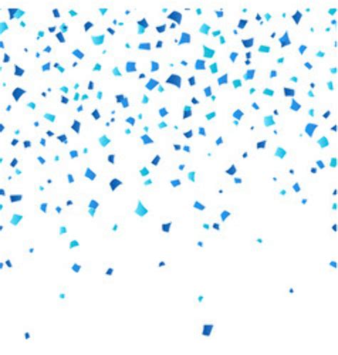 Download High Quality Confetti Transparent Background Blue Transparent