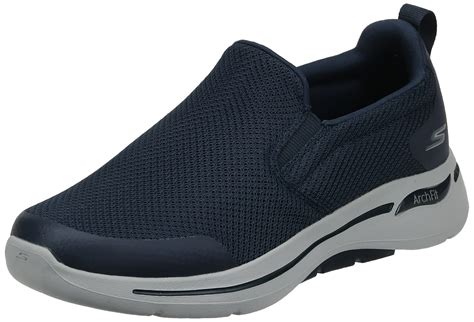 Buy Skechers Men S Gowalk Arch Fit Athletic Slip On Casual Loafer Walking Shoe Sneaker Online At