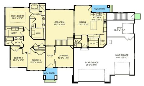 Unique Prairie Style Ranch 290089iy Architectural Designs House Plans