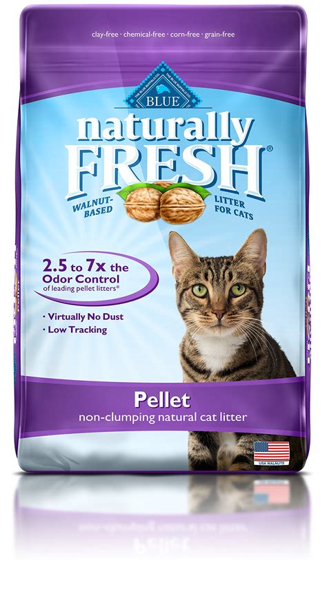 Cat litter is a necessary evil. Fresh Cat Litter Walnut-Based Dust-Free Pellet Litter For ...