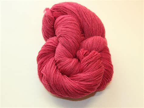 100 Natural Sheep Wool Yarn 200 Grams Dundaga Pink Hand Dyed Etsy