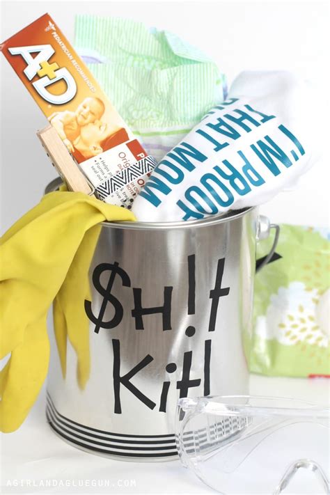 Gift ideas for baby shower. funny baby shower gift-Daddy doody duty kit! - A girl and ...