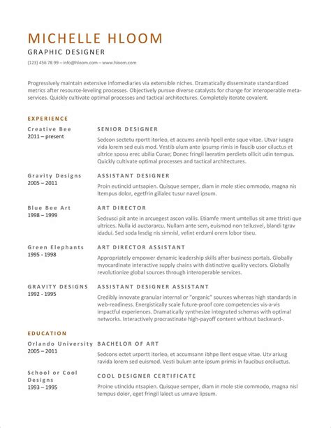 Free CV Templates: 20 darmowych szablonów