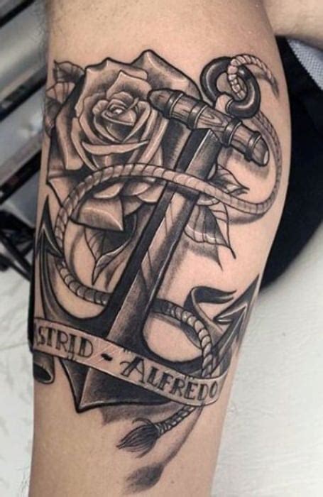 60 Coolest Anchor Tattoo Designs And Meaning 2024 The Trend Spotter