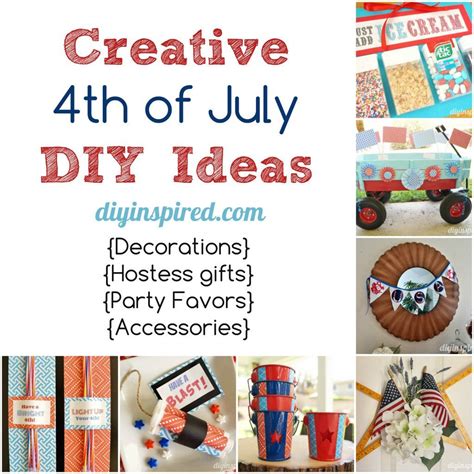 Creative Fourth Of July Diy Ideas Diy Inspired