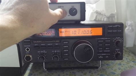 Yaesu Ft 840 And Timewave Dsp 9 Youtube