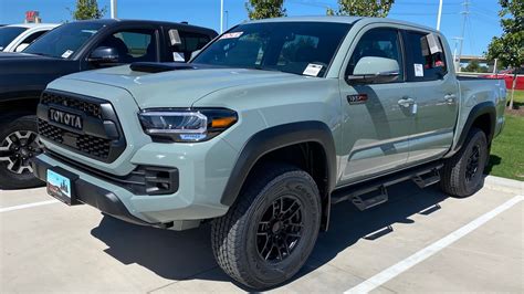 Compare 2021 toyota tacoma different trims trd pro double cab 5' bed v6 at. 2021 Toyota Tacoma TRD PRO/ lunar rock - YouTube