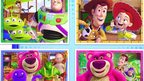 Disney Toy Story Puzzle Games Rompecabezas Woody Buzz Lightyear Jessie
