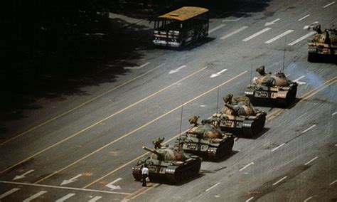 The tank man photo from the day of the tiananmen square massacre in 1989, uncropped. Tank Man, Tiananmen Square, Beijing,1989 by Stuart ...