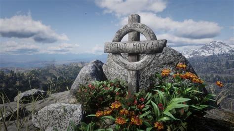 Arthur Morgan Grave Bad Honor Download Free Mock Up
