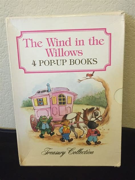 The Wind in the Willows Pop-Up Books 1988 Treasury Collection In Sleeve