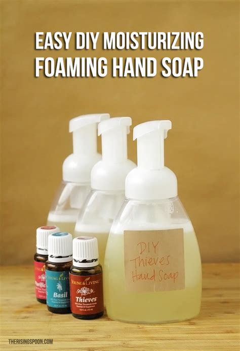 Diy Moisturizing Foaming Hand Soap The Rising Spoon
