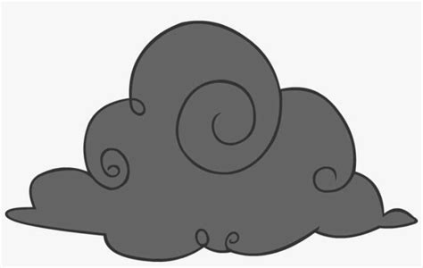 Cartoon Storm Cloud Dark Clouds Clipart Png Image Transparent Png