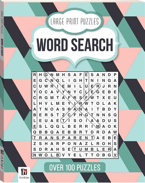 Large Print Puzzles Wordsearch Series 4 Word Search Puzzles
