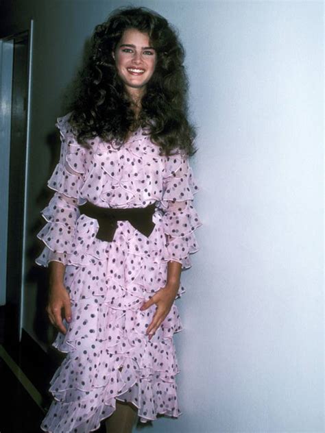 Brooke Shields Most Iconic Vintage Style Moments Who What Wear Uk