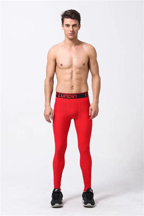 Men S Compression Athletic Tight Yoga Pants Running Training Base
