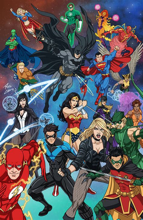 Dc Heroes By Phil Cho On Deviantart