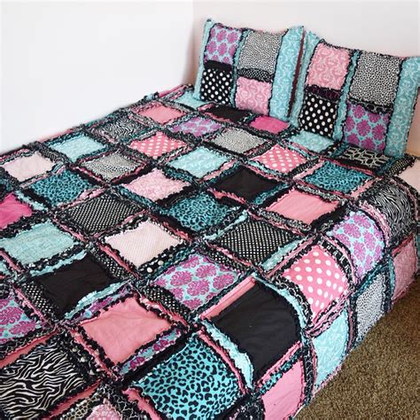 Easy Peasy Twin Size Rag Quilt Pattern Easy Quilt Pattern A Etsy