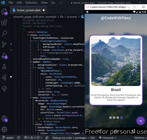 Github Amirbayat0smooth Page Indicator Example Flutter A Simple