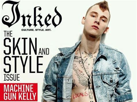 Machine Gun Kelly Will Grace The Cover Of Inked Magazine Again