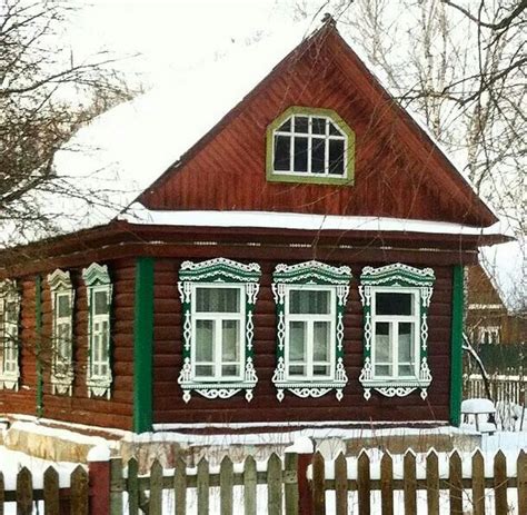 A Country House Or Cottage In Russia Puffin House Bleg Berryu
