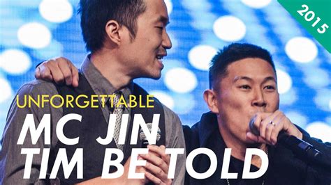 Auyeung jin (surname auyeung), known professionally as mc jin, is an american rapper, songwriter, and actor of hakka descent.he is the first asian american rapper to be signed to a major record label. MC Jin and Tim - Unforgettable Gala - Character Media