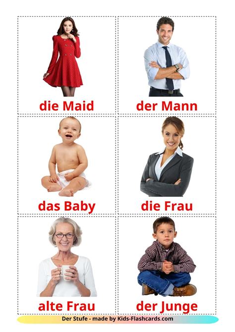 Stages 12 Free Printable German Flashcards Flashcards Flashcards