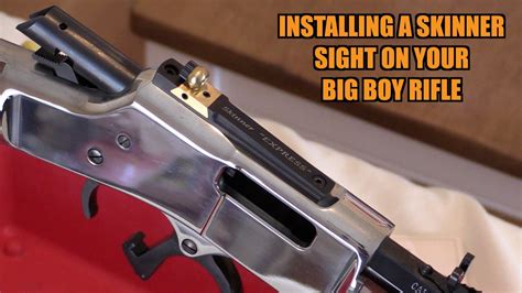 How To Install A Skinner Peep Sight Youtube