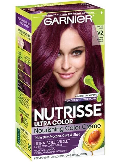 Nutrisse Ultra Color Dark Intense Violet Hair Color Garnier