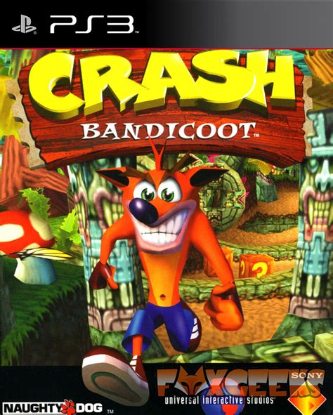 Crash Bandicoot Clássico Psone Ps3 Fox Geeks