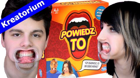 Powiedz To Challenge Hasbro Gry Gry Planszowe Kreatoriumtv Youtube