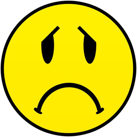 Sad Smilies Clipart Best